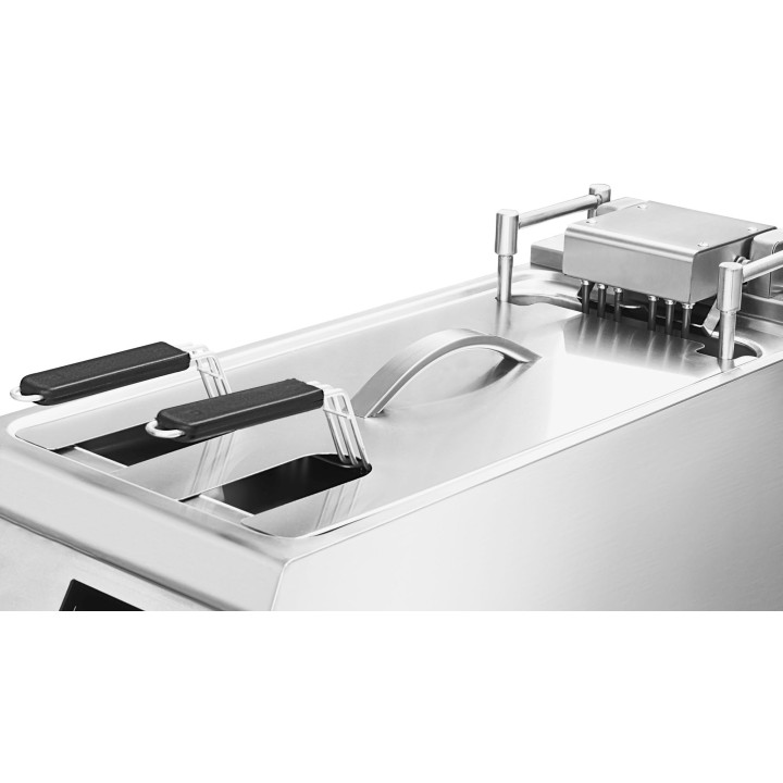 Frytownica automatyczna elektryczna | filtr oleju |  ekran dotykowy | 30 kW | 25l | RQ.PLS.ODFE.010