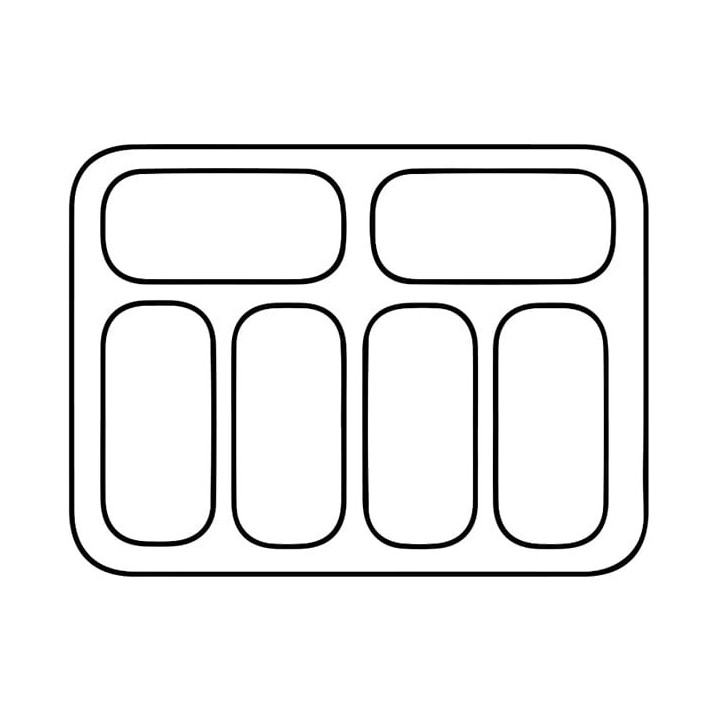 Dystrybutor do lodów RQ0125 | 6x5l