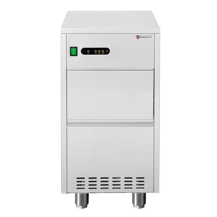 Kostkarka do lodu | 24kg/24h | zasobnik 5kg |  czynnik R290 | chłodzona wodą | 330x470x580mm