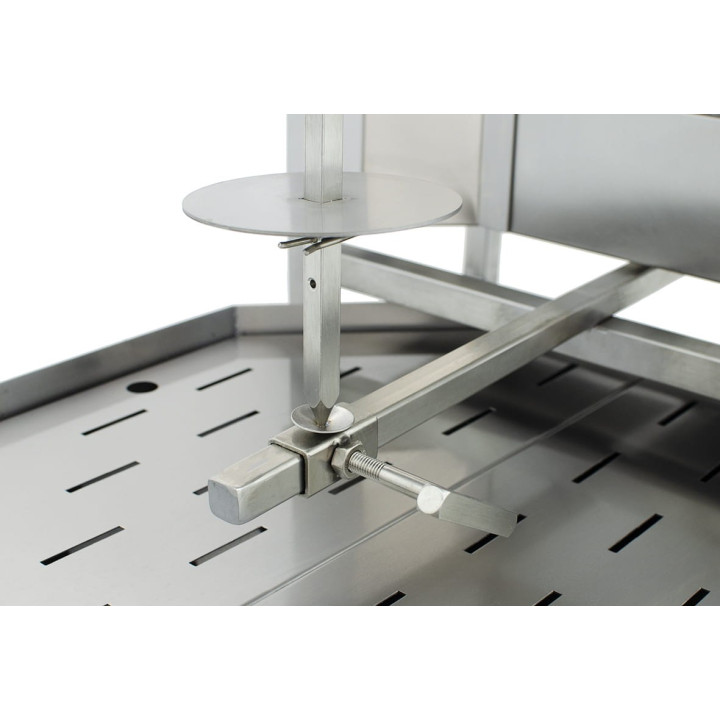 Gyros | opiekacz gazowy do kebaba | 3 palniki | wsad do 40kg | RQ32463