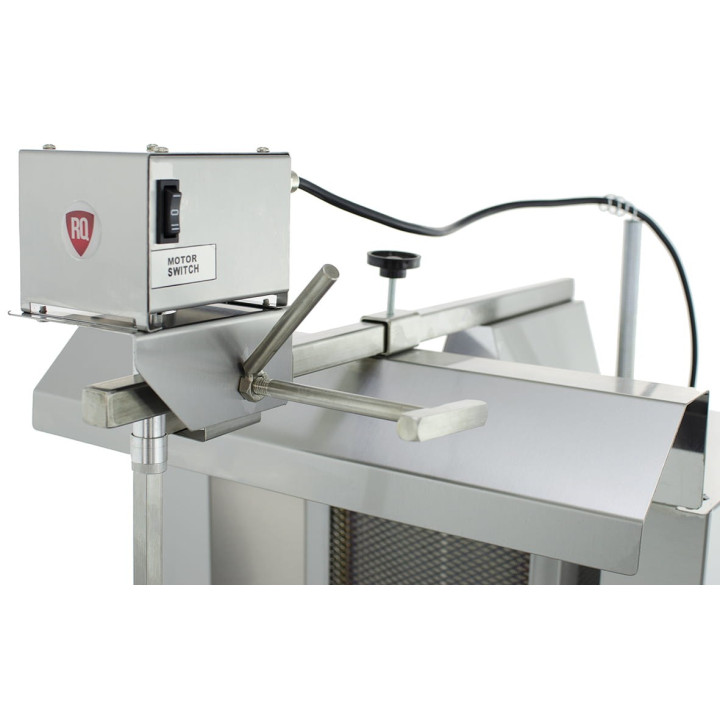 Gyros | opiekacz gazowy do kebaba | 4 palniki | wsad do 60kg | RQ32464