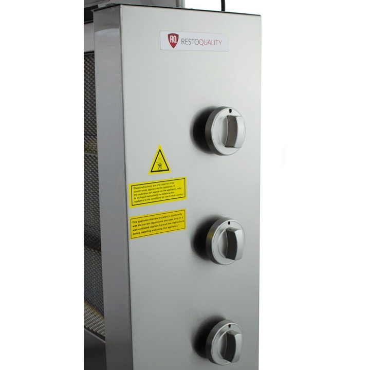 Gyros | opiekacz gazowy do kebaba | 5 palników | wsad do 80kg | RQ32465