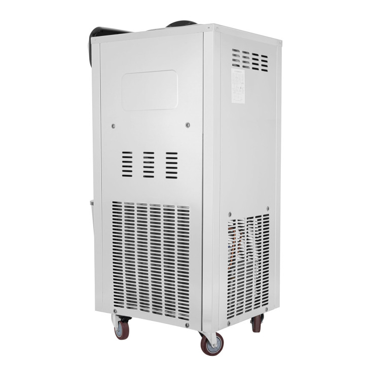 Maszyna do lodów włoskich | automat do lodów soft | 2 smaki + mix | nocne chłodzenie | pompa napowietrzająca | wolnostojąca | 2x