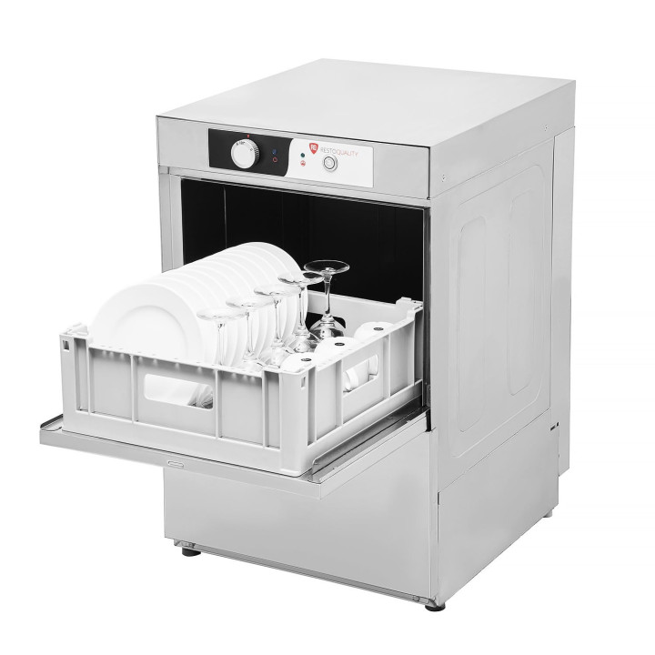 Zmywarka do szkła i talerzy RQ400D | kosz 400X400 | 470X520X720mm | 3,05kW | 230V