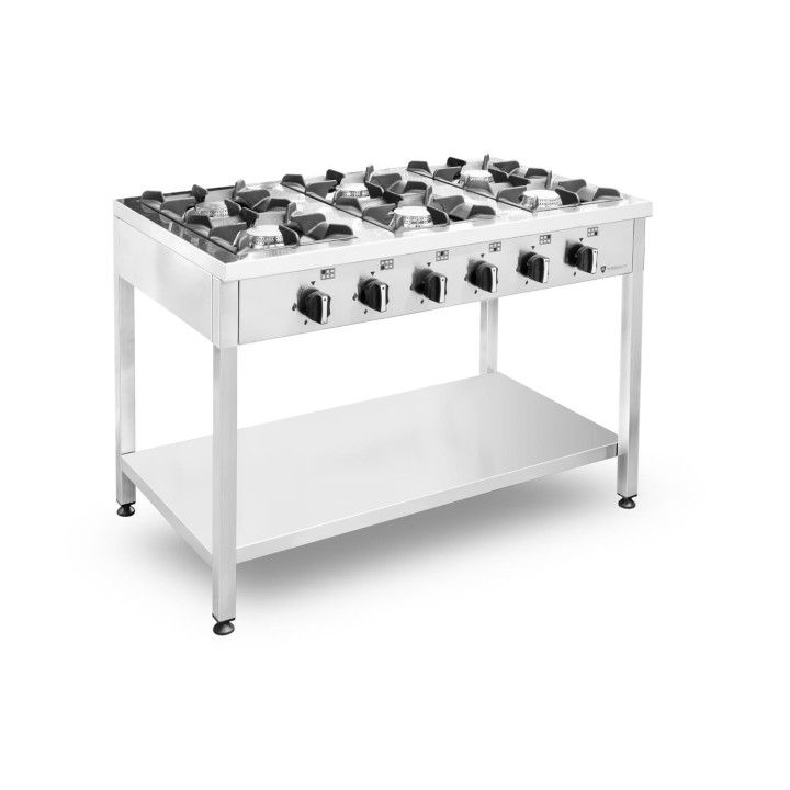 Kuchnia gazowa wolnostojąca 6 palnikowa RQ403575 | 42 kW (RQ403556)