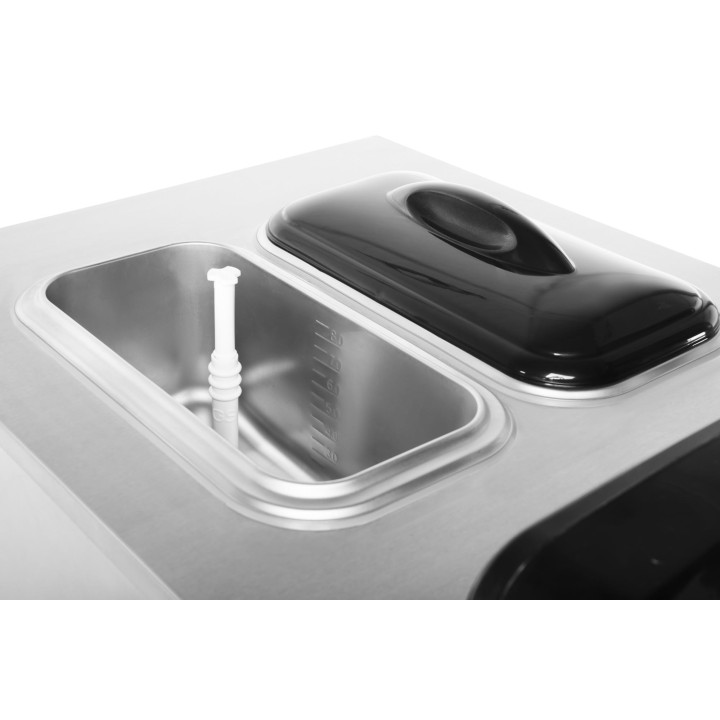 Maszyna do lodów włoskich RQ418CM | rainbow system | 2x8l