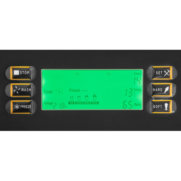 Maszyna do lodów włoskich RQ418CM | rainbow system | 2x8l