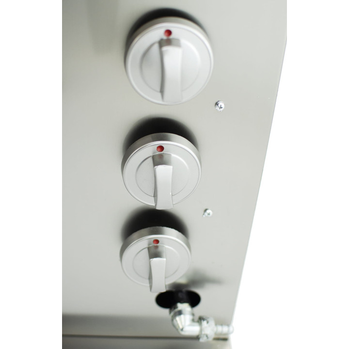 Gyros | opiekacz gazowy do kebaba | 3 palniki | wsad do 40kg | RQ43033 | Linia Budget