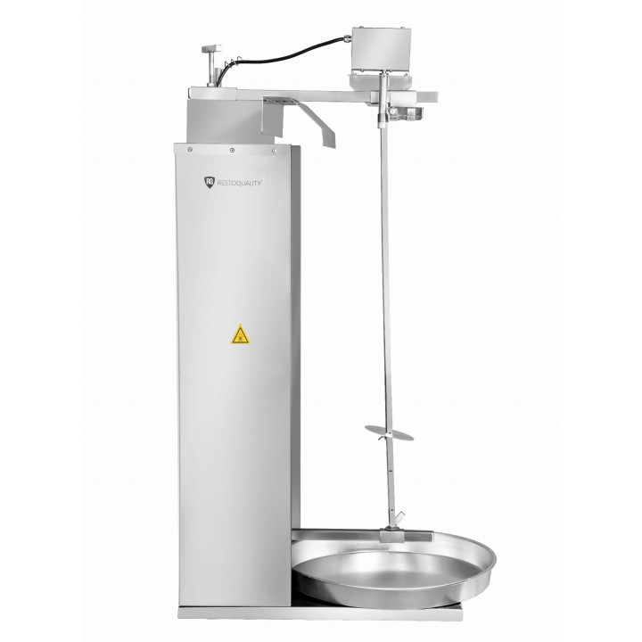 Gyros | opiekacz gazowy do kebaba | 4 palniki | wsad do 60kg | RQ43034 | Linia Budget