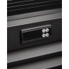 Szafa chłodnicza przeszklona RQ801SL-BLACK | 800l | drzwi przesuwne | czarna (SD801SL)