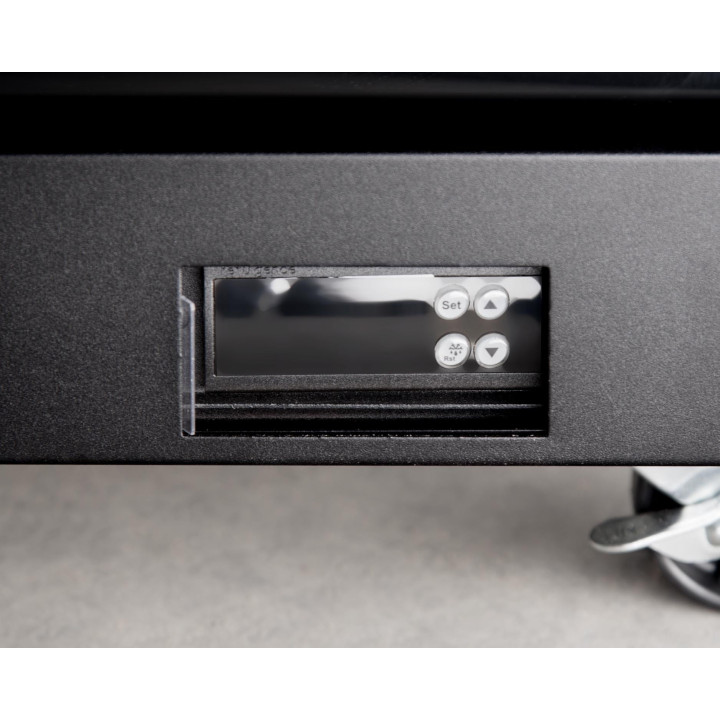 SZAFA CHŁODNICZA PRZESZKLONA RQ880H-BLACK | 590 L | (SD881HE)