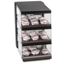 Podgrzewacz do burgerów | witryna grzewcza | trzy półki | 1,47 kW | 550x739x952 mm