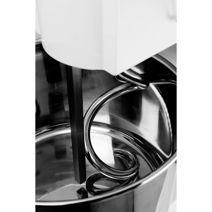 Miesiarka spiralna do ciasta ze stałym hakiem i dzieżą RQBT 50 litrów 400 V