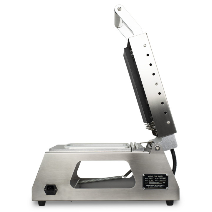 Zgrzewarka do tacek RQDS-1 | 700 W | sterowanie elektroniczne | matryca gratis