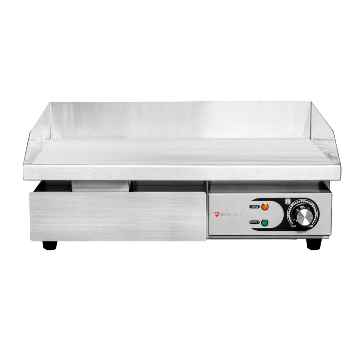 Płyta grillowa elektryczna | gładka | nastawna | 3 kW | 550x430x250 mm | RQEG818