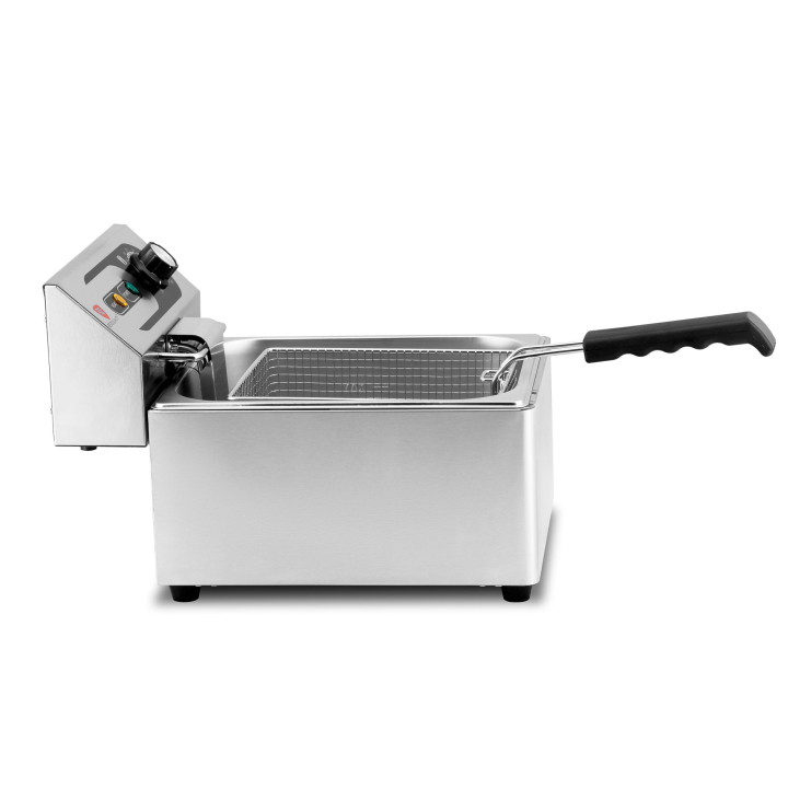 Frytownica elektryczna RQF6L | pojedyncza | 6 l | 3 kW