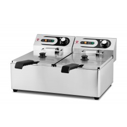 Frytownica elektryczna RQF6L2 | podwójna | 2x6 l | 2x3 kW