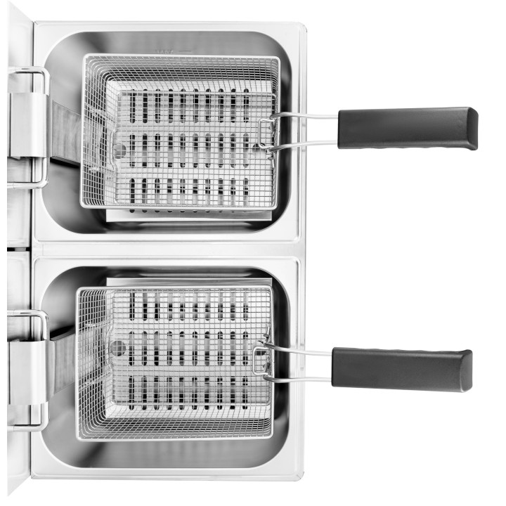 Frytownica elektryczna RQF6L2 | podwójna | 2x6 l | 2x3 kW