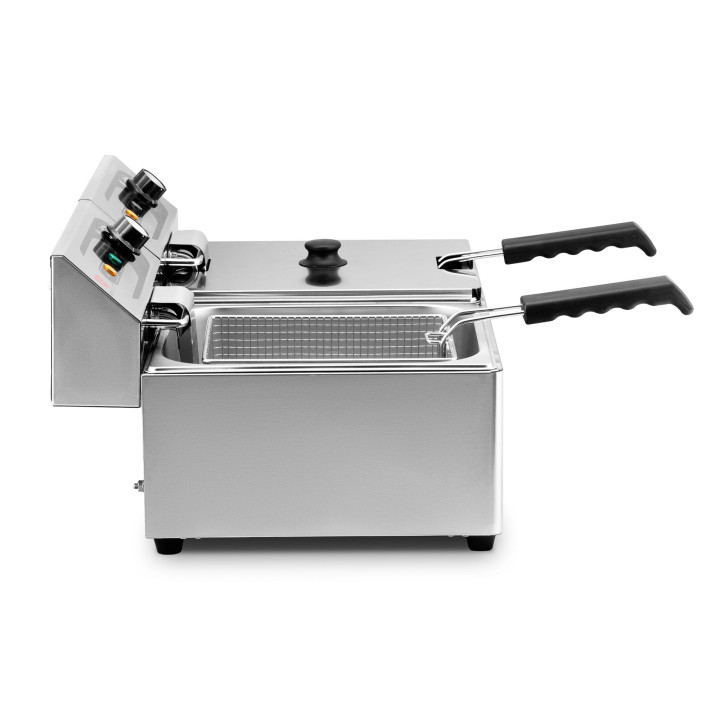 Frytownica elektryczna RQF6L2 | podwójna | 2x6 l | 2x3 kW