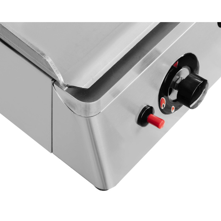 Płyta grillowa gazowa | gładka | 6,4kW | RQG30972