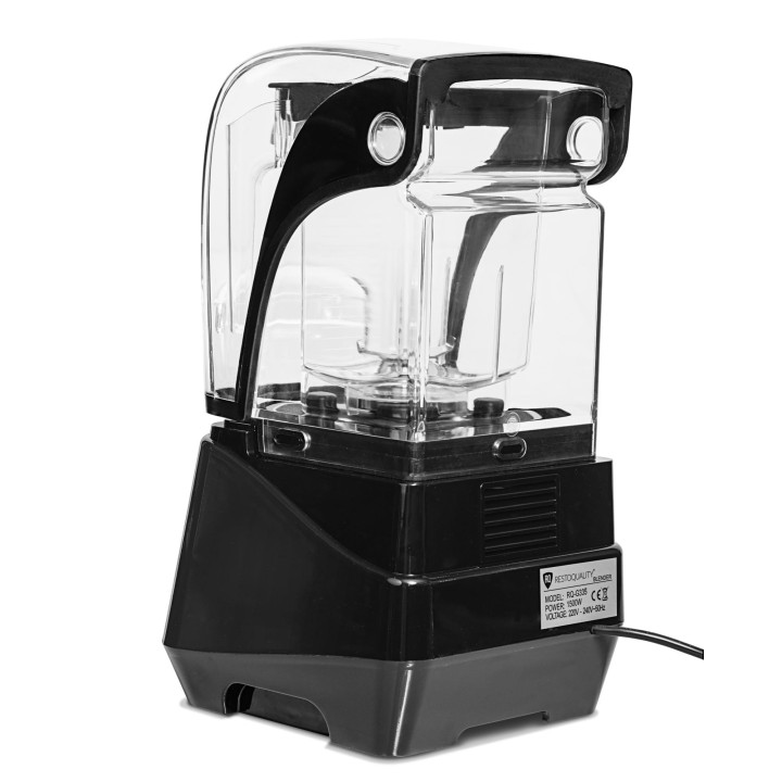 Mikser kielichowy | blender barmański | tryb pulsacyjny | 1,5 l | osłona wyciszająca |  RQ-G335