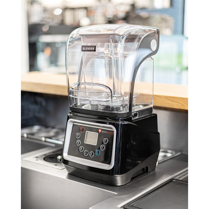 Mikser kielichowy | blender barmański | tryb pulsacyjny | 1,5 l | osłona wyciszająca |  RQ-G335