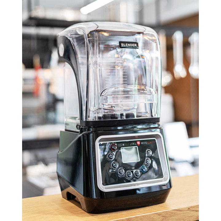 Mikser kielichowy | blender barmański | tryb pulsacyjny | 1,5 l | osłona wyciszająca |  RQ-G335