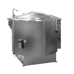 Kocioł warzelny gazowy z grzaniem pośrednim | opcja mieszadła |  31,5 kW | 200 l | 1070x1140x900 mm | RQK-200GR