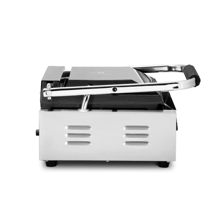 Kontakt grill pojedynczy | ryflowany | Resto Quality | 1,8 kW