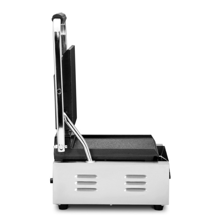 Kontakt grill pojedynczy | ryflowany | Resto Quality | 1,8 kW