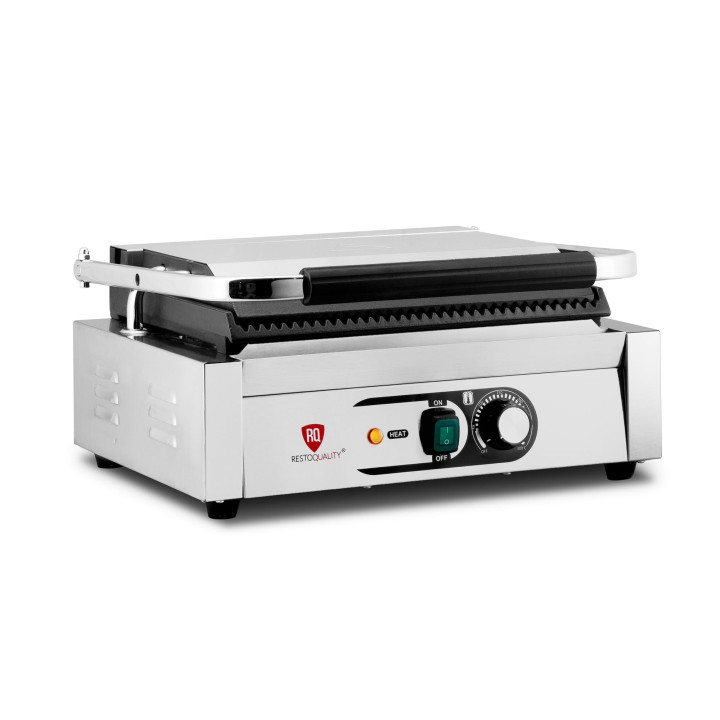 Kontakt grill pojedynczy | ryflowany | Resto Quality | 2,2 kW