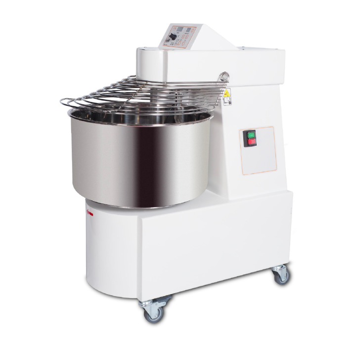 Miesiarka spiralna do ciast ciężkich RQKV20 MO | 50 poziomów prędkości | 21 l | 230 V  | 0,75 kW