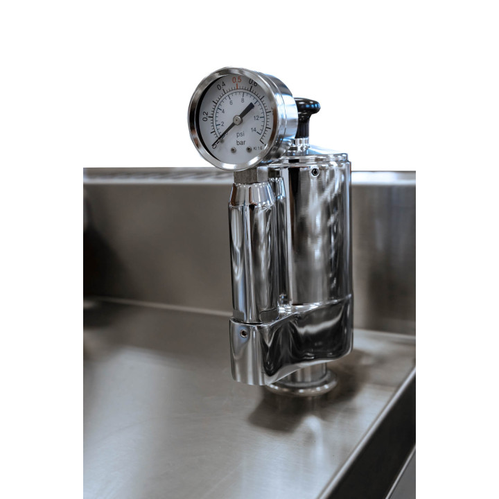 Kocioł warzelny elektryczny z grzaniem pośrednim | automatyczne napełnianie | 30 kW | 400V | 200 l | 1350x900x900 mm | RQLF-201E