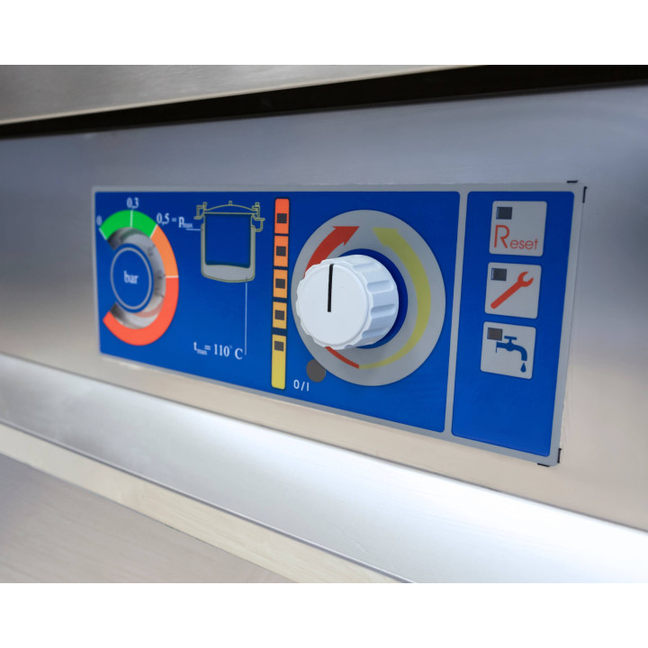 Kocioł warzelny gazowy z grzaniem pośrednim | automatyczne napełnianie | 25 kW | 200 l | 1350x900x900 mm | RQLF-202G