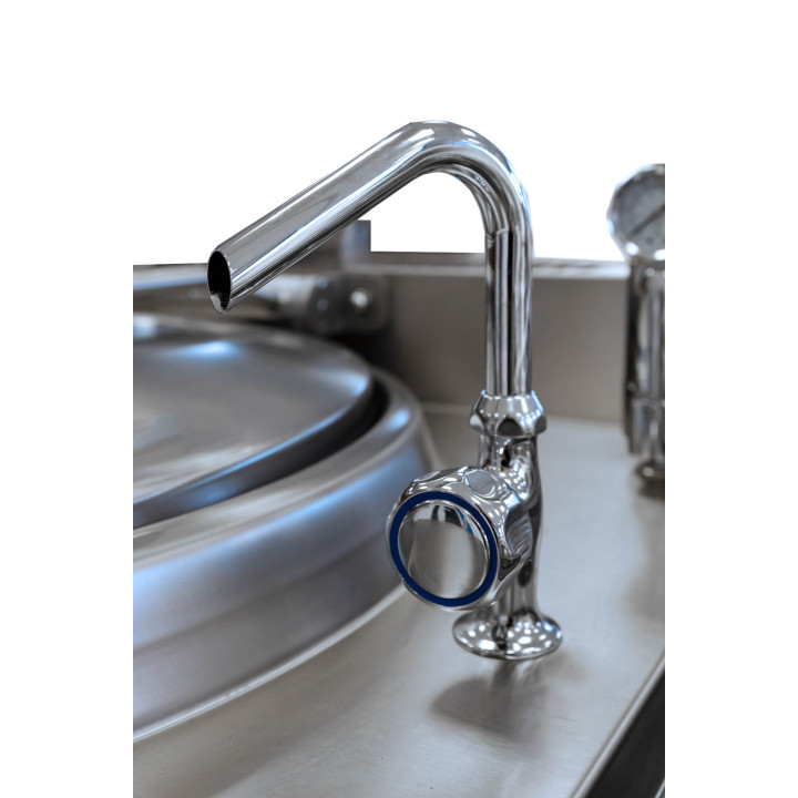 Kocioł warzelny elektryczny z grzaniem pośrednim | automatyczne napełnianie | 36 kW | 400V | 300 l | 1350x900x900 mm | RQLF-301E