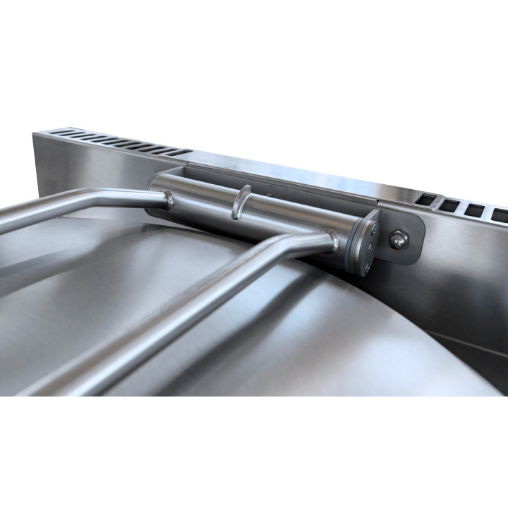 Kocioł warzelny elektryczny z grzaniem pośrednim | 12 kW | 80 l | 400V | 800x700x900 mm | RQLR-782E