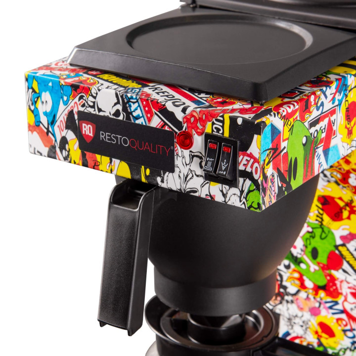 Ekspres przelewowy RQLT120-2 G1 | Graffity Collection | 2,4 kW | 144 filiżanki/h | 2 dzbanki 1,8 l