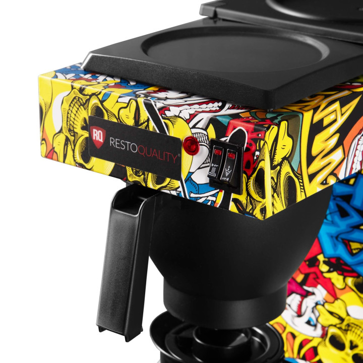 Ekspres przelewowy RQLT120-2 G2 | Graffity Collection | 2,4 kW | 144 filiżanki/h | 2 dzbanki 1,8 l