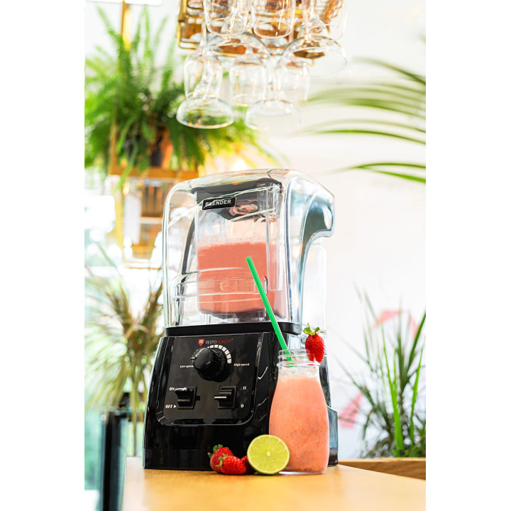 Mikser kielichowy | blender barmański | tryb pulsacyjny | 1,5 l | osłona wyciszająca |  RQ-S235
