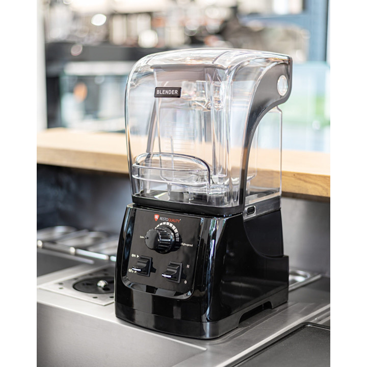 Mikser kielichowy | blender barmański | tryb pulsacyjny | 1,5 l | osłona wyciszająca |  RQ-S235