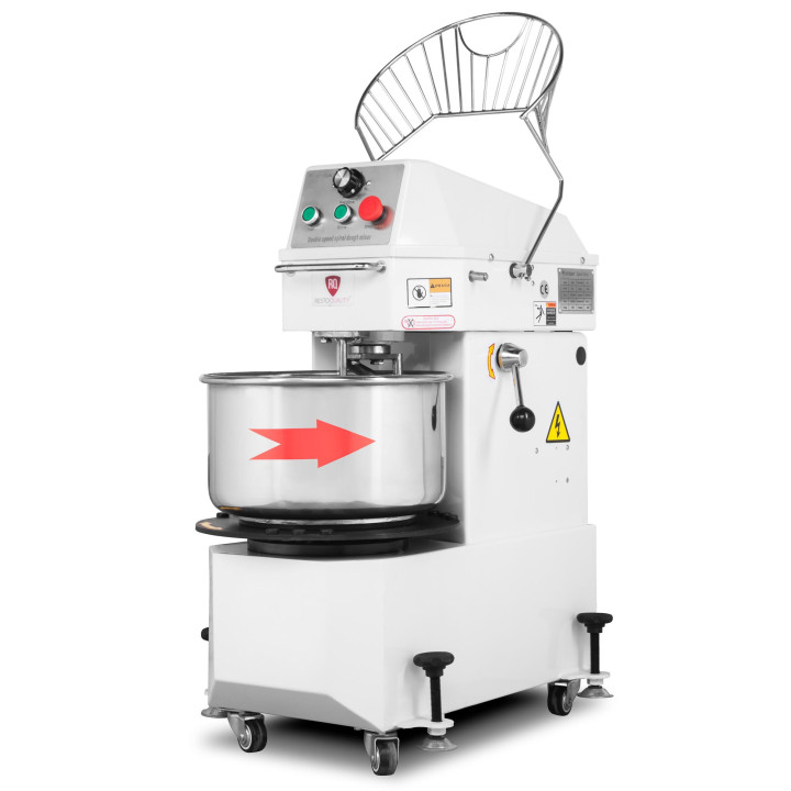 Miesiarka spiralna do ciast ciężkich RQS30A | 30 litrów | 400V