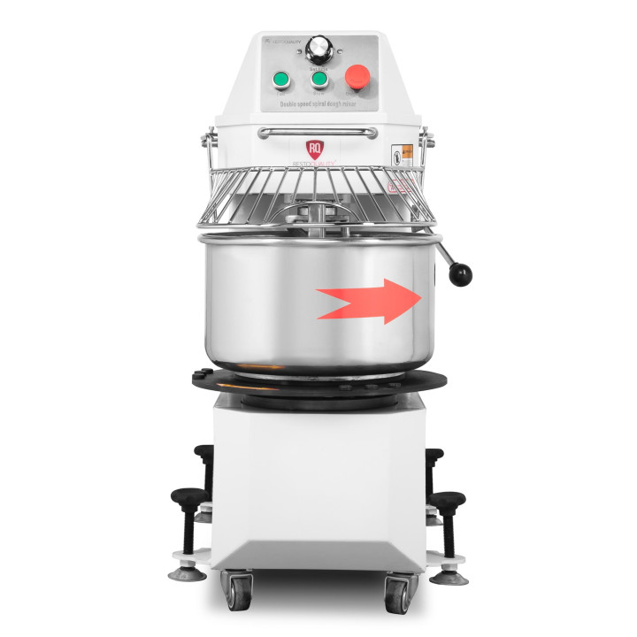 Miesiarka spiralna do ciast ciężkich RQS30A | 30 litrów | 400V