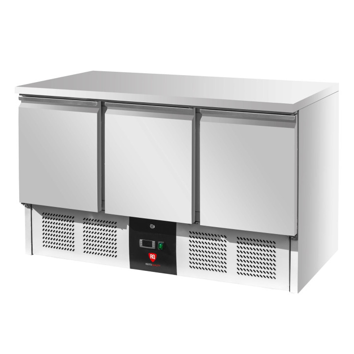Stół chłodniczy 3-drzwiowy | RQS903 | 368 l | agregat na dole