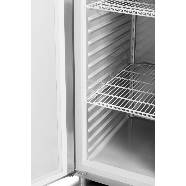 Szafa chłodnicza RQSALC 700 L | GN 2/1 | energooszczędna | stal nierdzewna | drzwi lewe | 700 l | Premium | 693x875x2119 mm