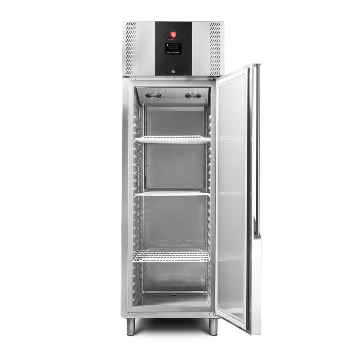 Szafa chłodnicza RQSALC 700 R | GN 2/1 | energooszczędna | stal nierdzewna | drzwi prawe | 700 l | Premium | 693x875x2119 mm