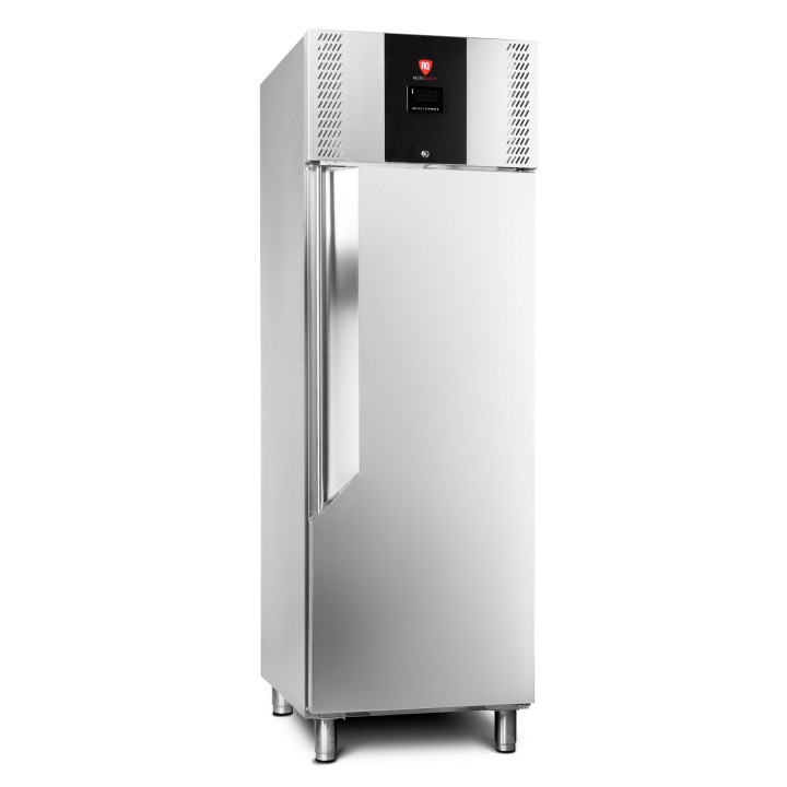 Szafa mroźnicza RQSALM 700 R  | GN 2/1 | energooszczędna | stal nierdzewna | drzwi prawe | 700 l | Premium | 693x875x2119 mm