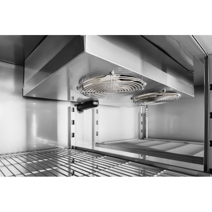 Szafa chłodnicza RQSEGC 1400 | GN 2/1 | stal z powłoką aluminiowo-cynkową | 1400 l | 1388x826x2008 mm