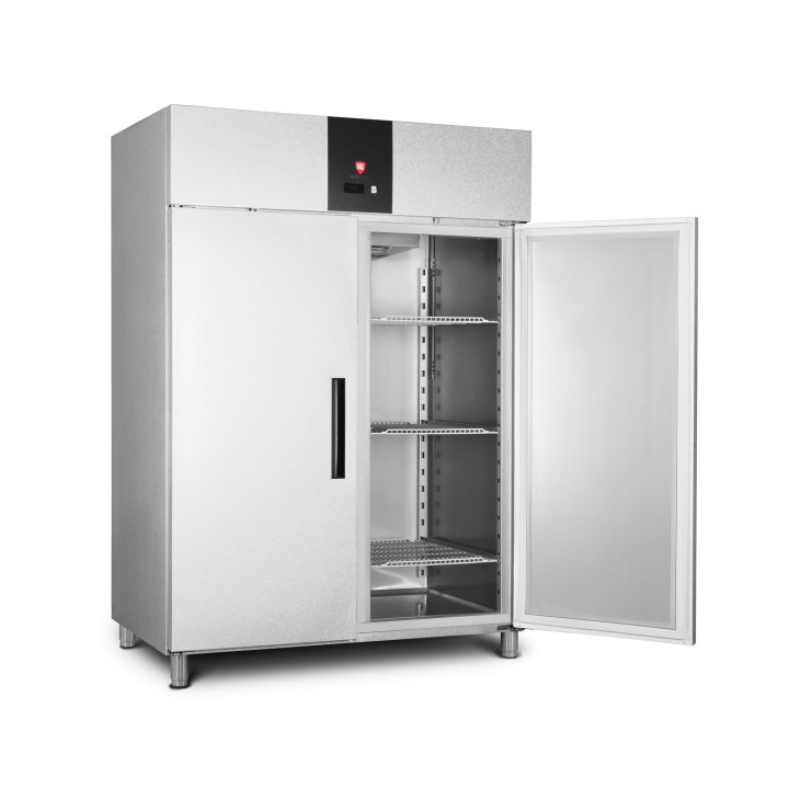 Szafa mroźnicza RQSEGM 1400 | GN 2/1 | stal z powłoką aluminiowo-cynkową | 1400 l | 1388x826x2008 mm