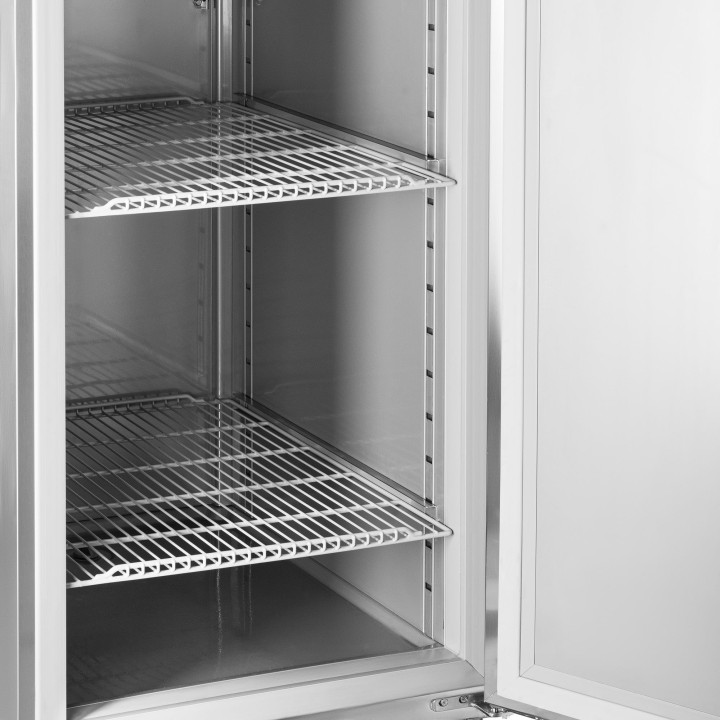 Szafa chłodnicza RQSGLC 700 L | GN 2/1 | stal nierdzewna | drzwi lewe | 700 l | 653x842x2040 mm