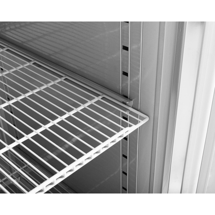 Szafa mroźnicza RQSGLM 700 L | GN 2/1 | stal nierdzewna | drzwi lewe | 700 l | 653x842x2040 mm